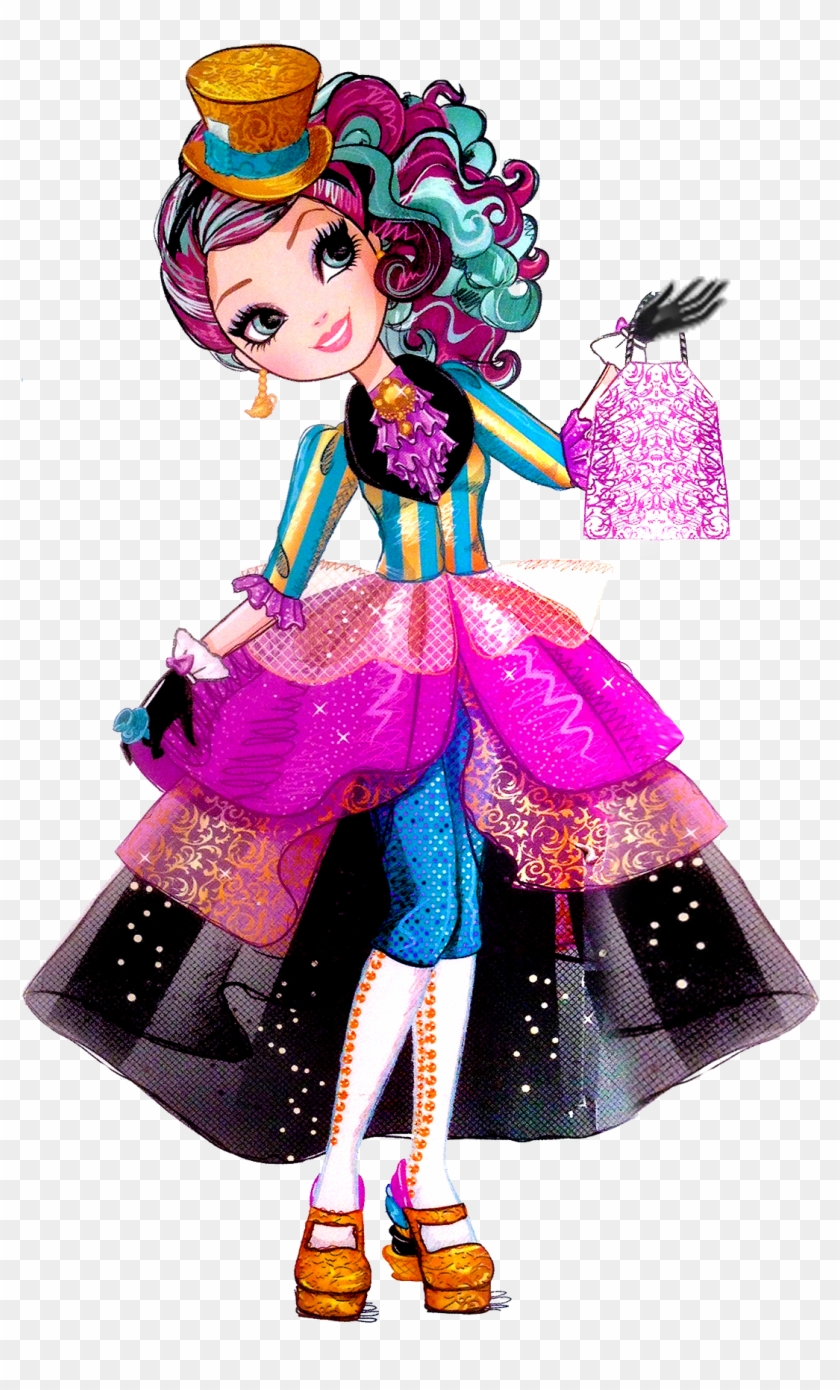 Madeline Hatter, Briar Beauty, Ashlynn Ella, Raven - Ever After High Legacy Day #206750
