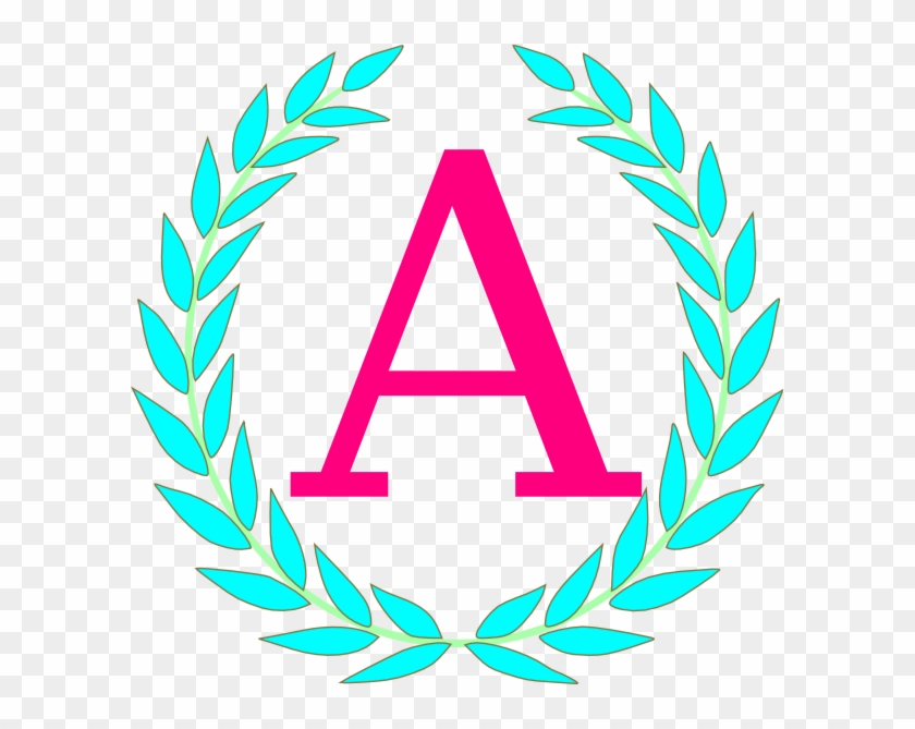 Olive Monogram Clip Art At Clkercom Vector - Gold Laurel Wreath Png #206925