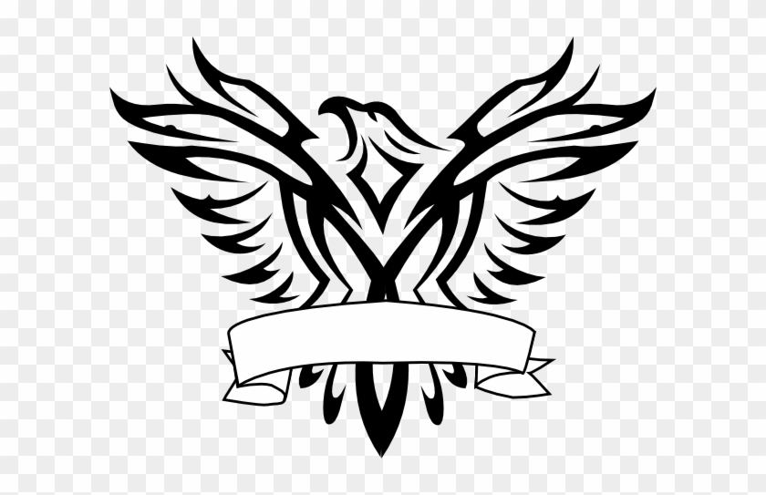Bald Eagle Logo Black And White Hawk Eagle Clip Art - Eagle Black And White Logo #207156