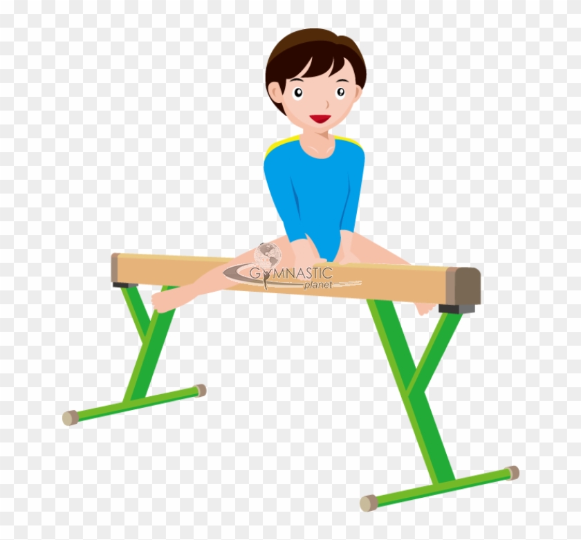 Super Sticker - Clipart Of Gymnastics With Transparent Background #207353