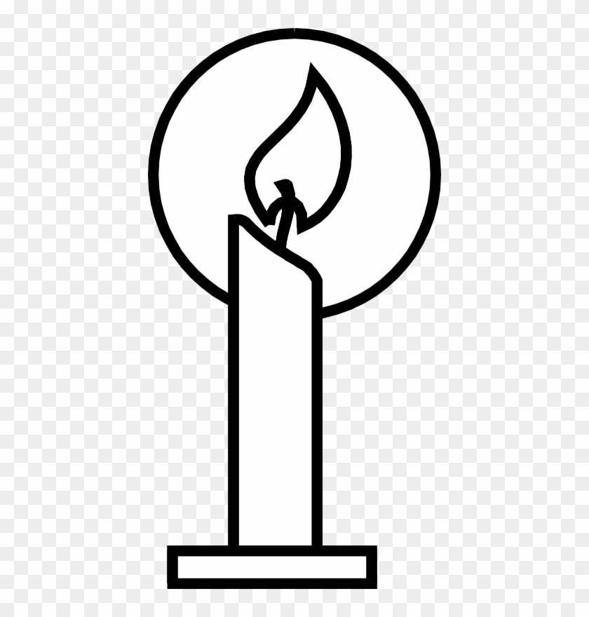 Candles Christian Clipart - Candle Template #207691