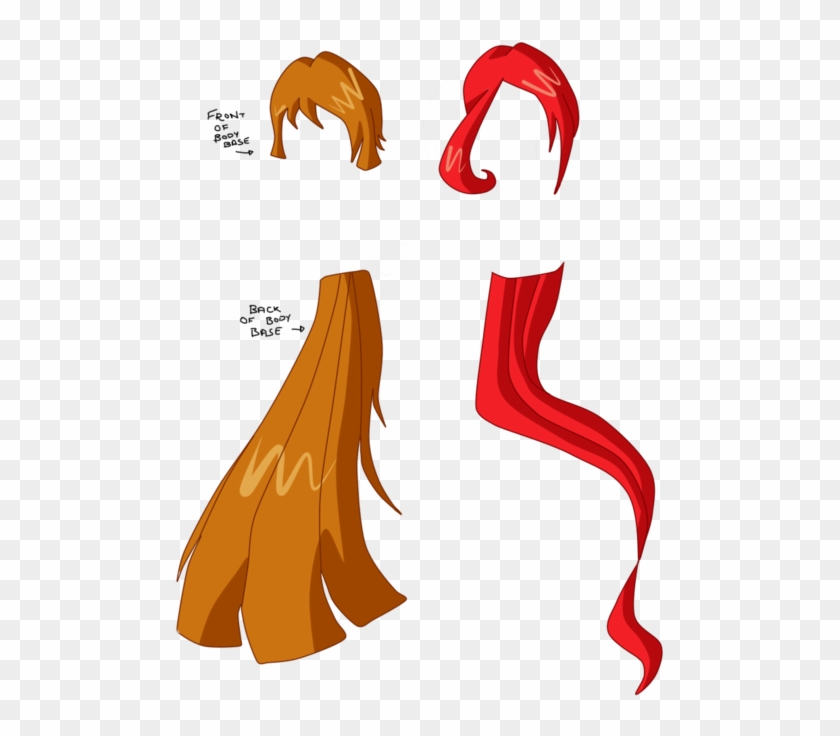 Wff Hairstyles 1 By Purpleamhariccoffee - Illustration #1309788
