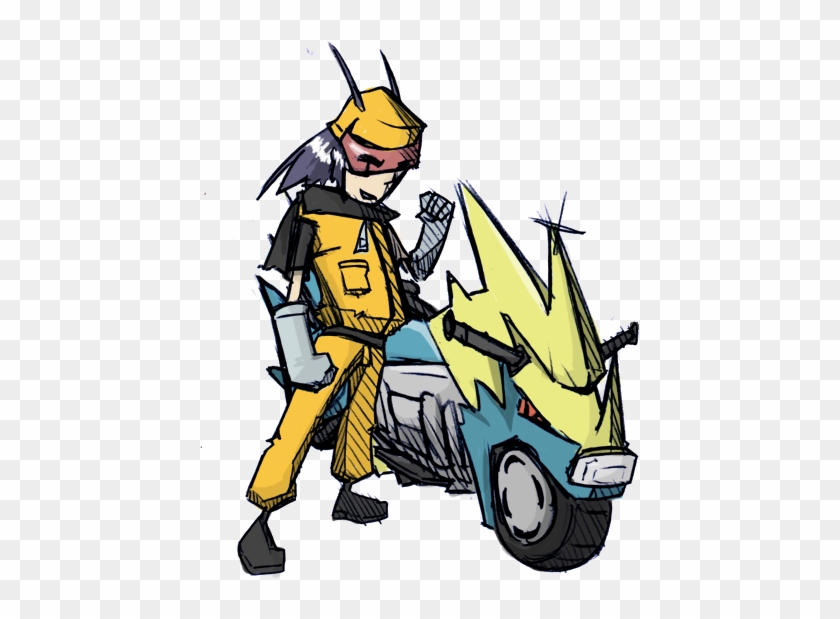 The Bee Rider And Manecbike By Jojodee - Bee #1309863