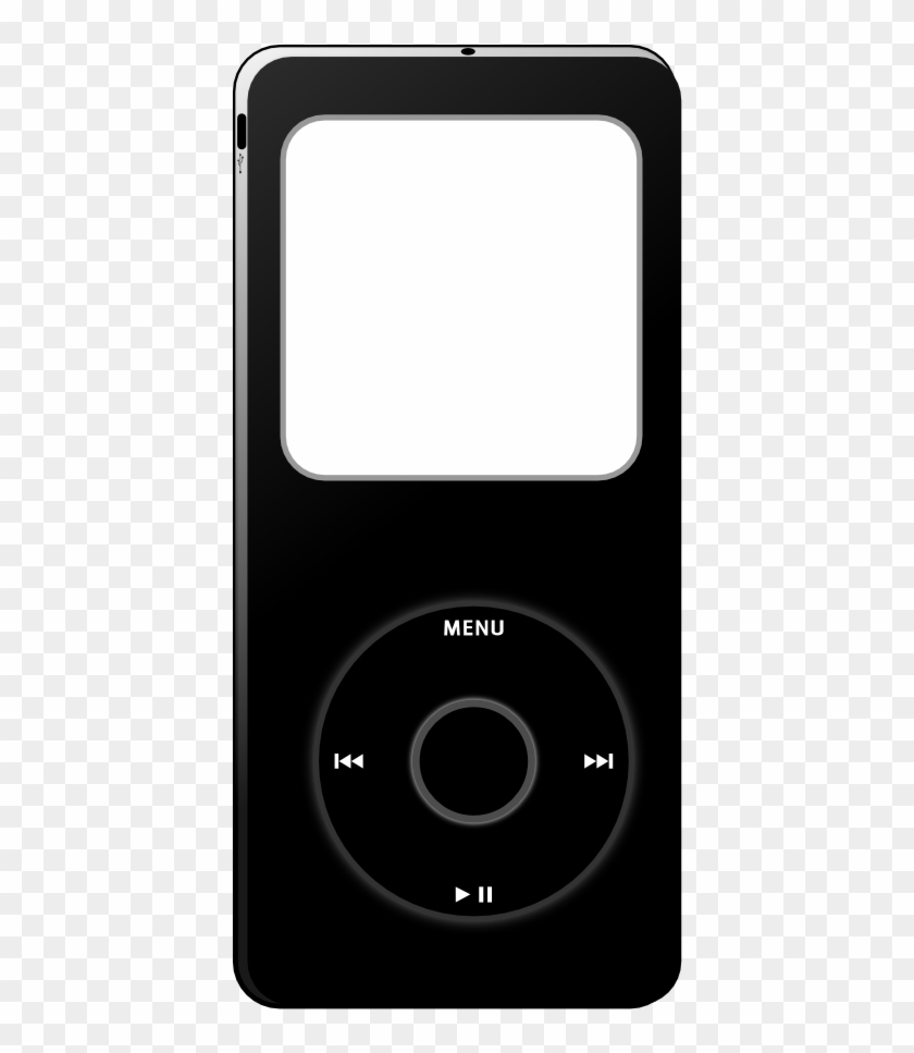 Ipod Black Black White Line Art Scalable Vector Graphics - Ipod #1310405