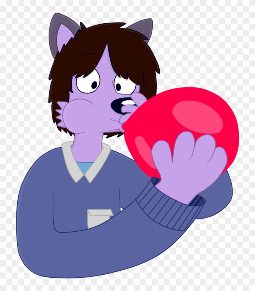 Blowing Up A Balloon By Aygodeviant - Blowing Up Balloon Animation #1310590