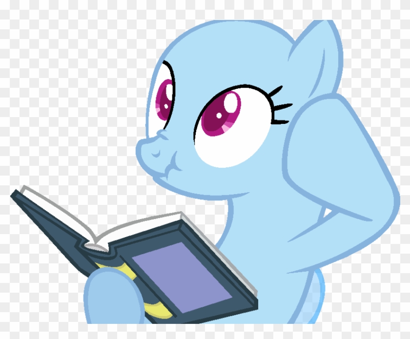 Mlp Base 146 That Mind Blowing Plot Twist - Reading Gif My Little Pony #1310617
