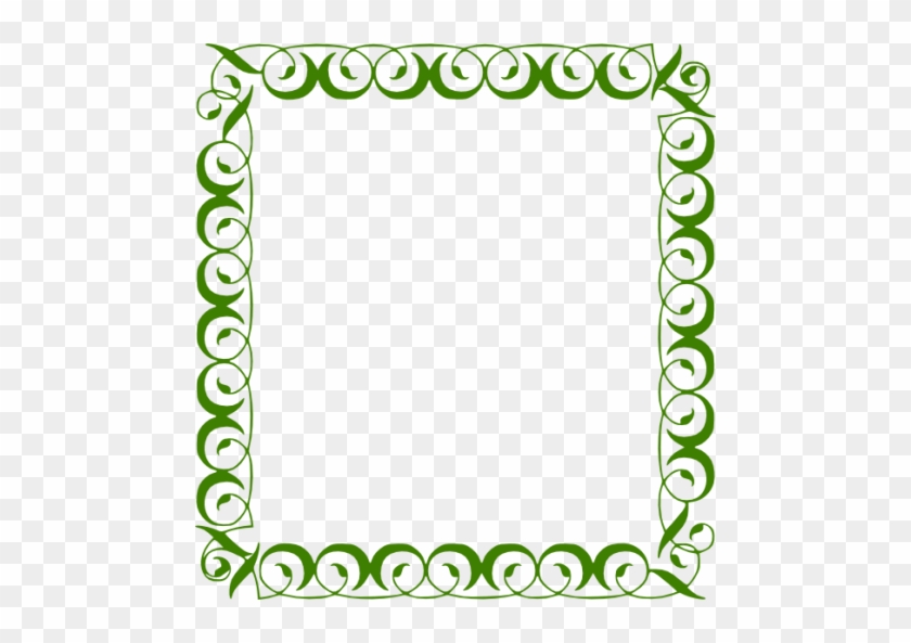 Free Png Green Border Frame Png Images Transparent - Green Borders And Frames #1311421