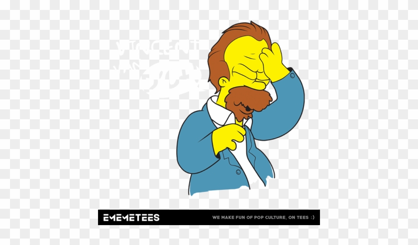 Vincent Van D'oh Vincent Van D'oh - Cartoon #1311583