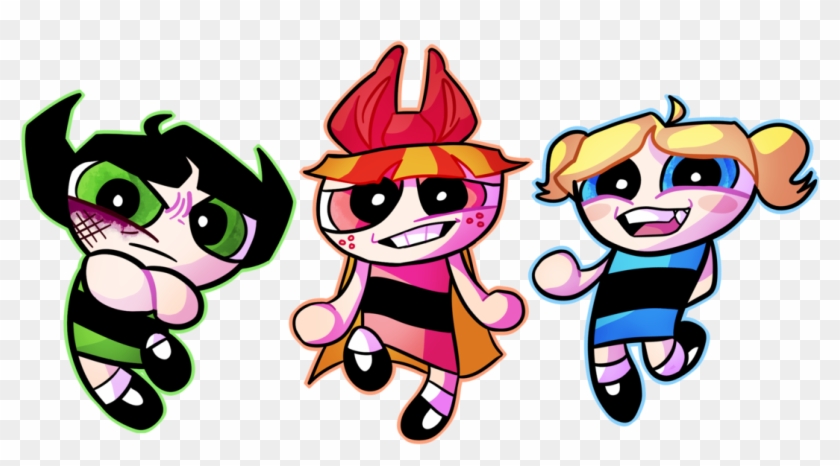 The Powerpuff Girls By Tripleamage - Cartoon #1311828