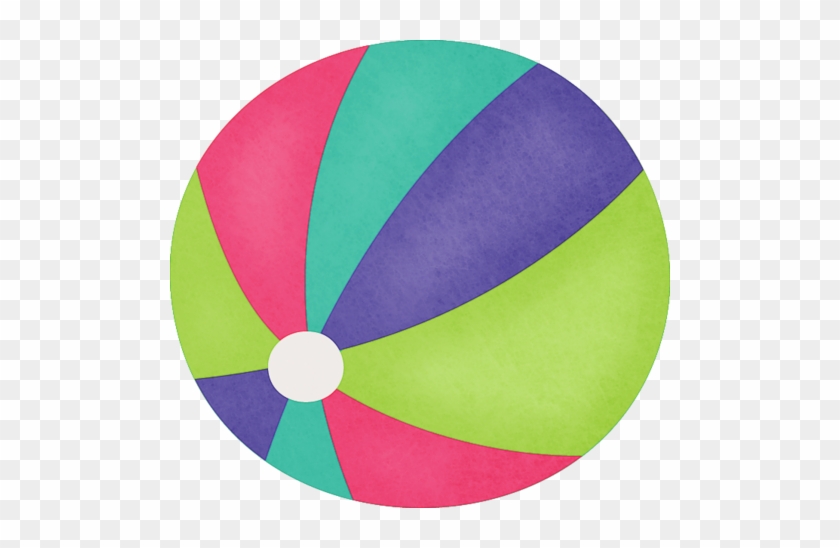 Mmullens Atthepool Beachball - Clip Art #1311841