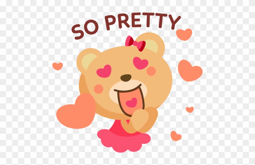 Bearelina Messages Sticker-7 - Cartoon #1311933