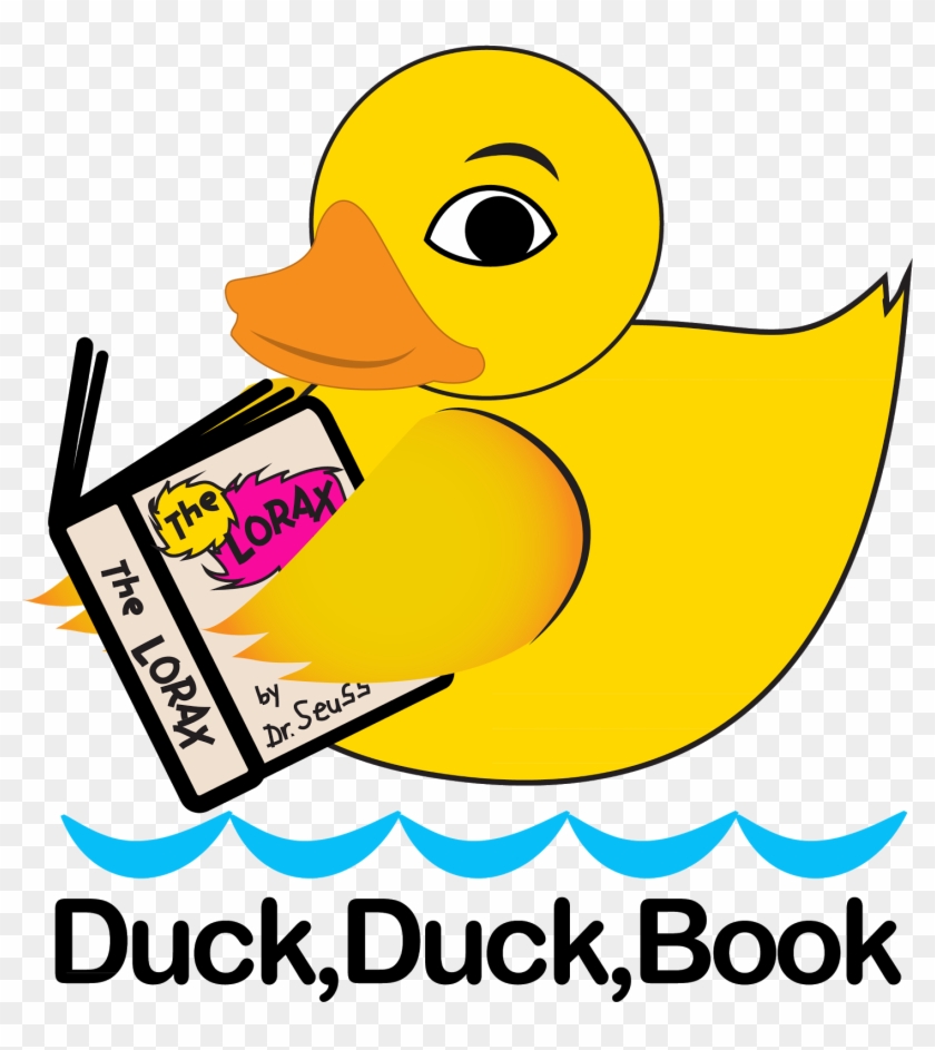 "duck, Duck, Book" Is Available On Mini Bookmarks - Duck Reading A Book #1311989