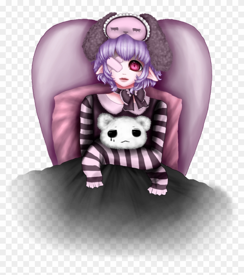 Reblog Menhera Gothic Lolita Sweet Lolita Kawaii Drawing - Cartoon #1312468