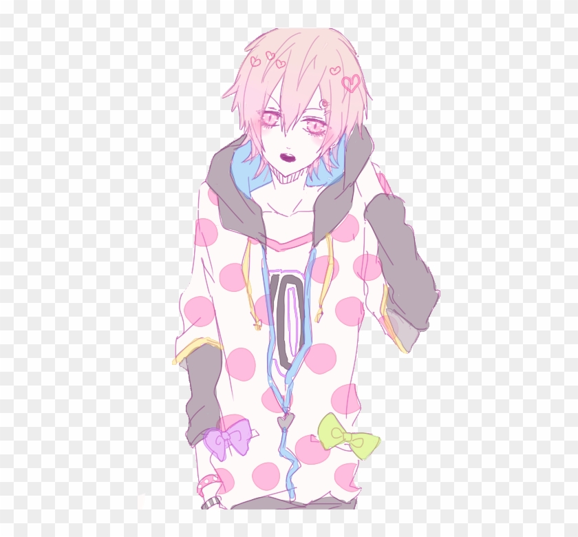 Our Little Pastel World Http - Anime Pastel Goth Guy #1312480