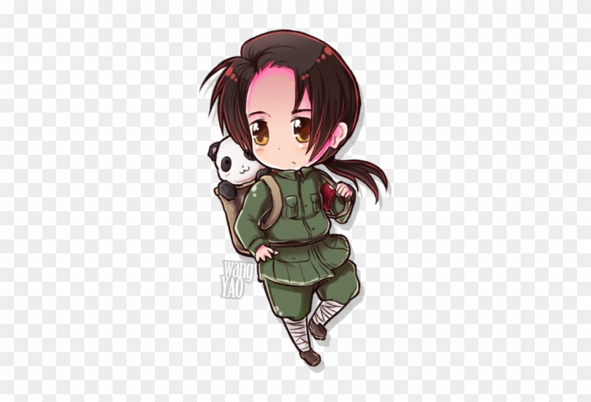 Hetalia Hintergrund With Anime Entitled Hetalia Chibi - Hetalia China Chibi #1312608