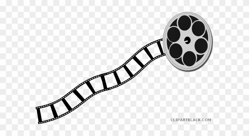Movie Reel Tools Free Black White Clipart Images Clipartblack - Film Strip Clip Art #1312765