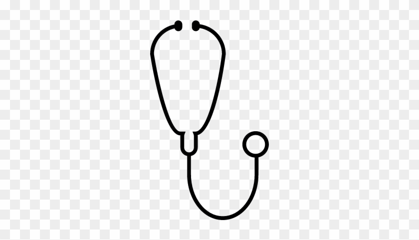 Stethoscope, Ios 7 Interface Symbol Vector - Logo Stéthoscope #1312911
