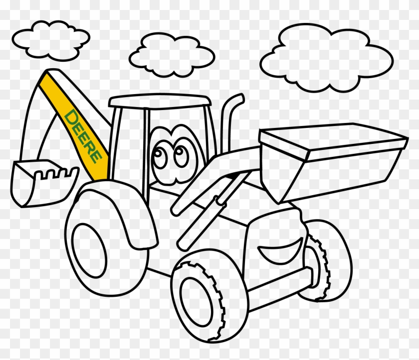 Desenhos Para Colorir Trator #1313178