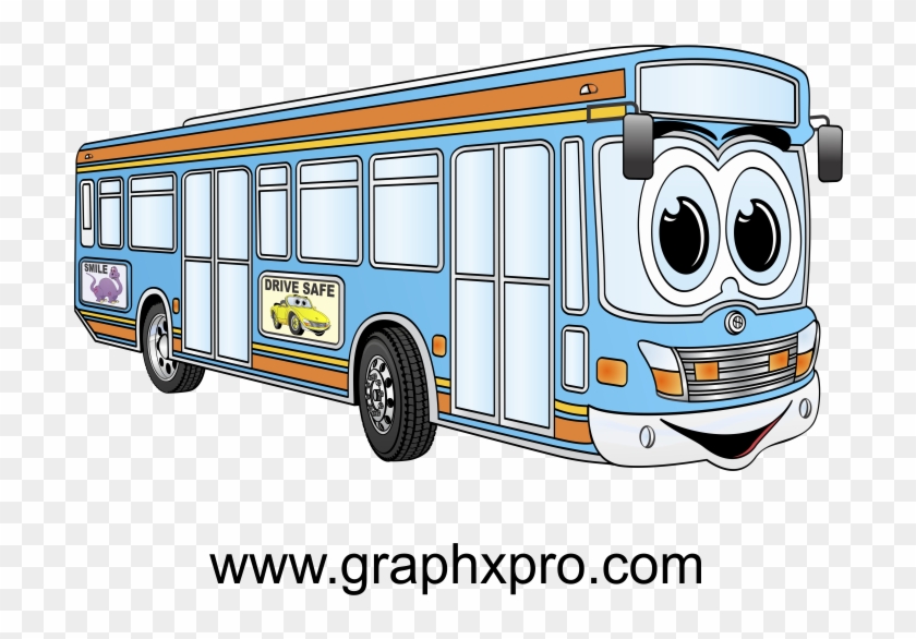 Buses, Cartoons, Animated Cartoons, Cartoon, Busses, - City Bus Cartoon #1313815