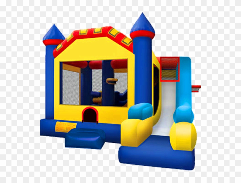 Castle Combo Jump House & Slide - Castle Combo Bounce House #1314247
