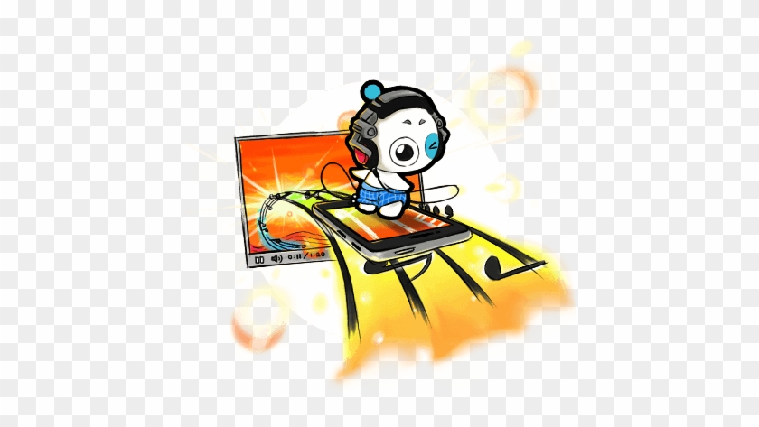 Get Your Groove On With Music & Videos - Cartoon #1314688