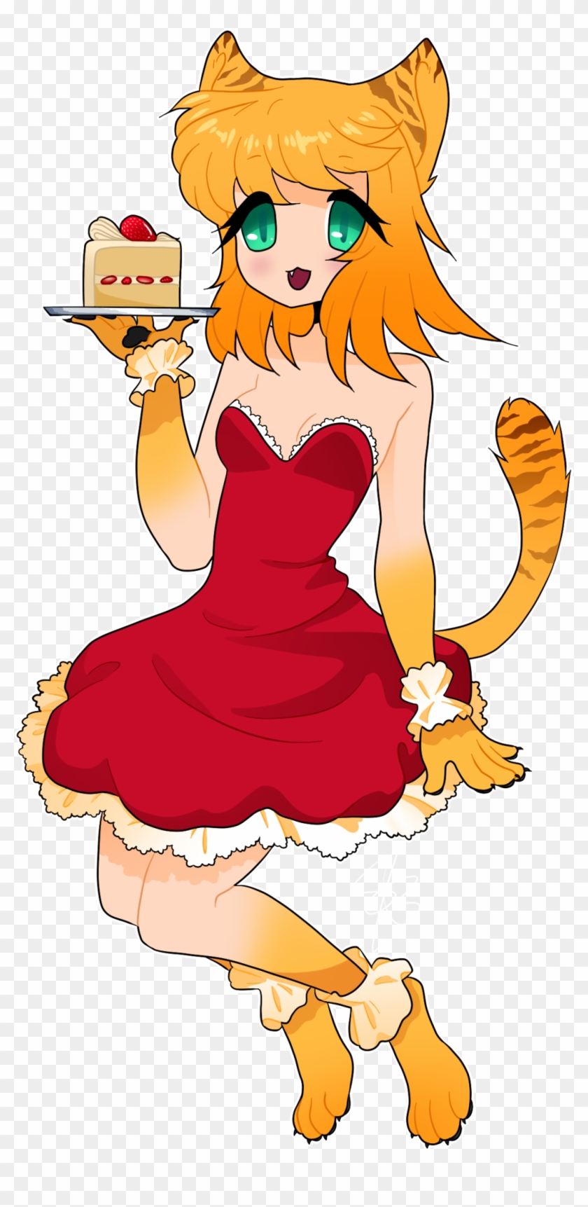 Strawberry Tiger By Sheepyshy Strawberry Tiger By Sheepyshy - Cartoon #1315126