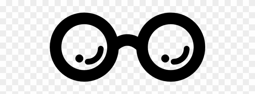 Optical Clipart Circular Glass - Cartoon Old Glasses #1315323