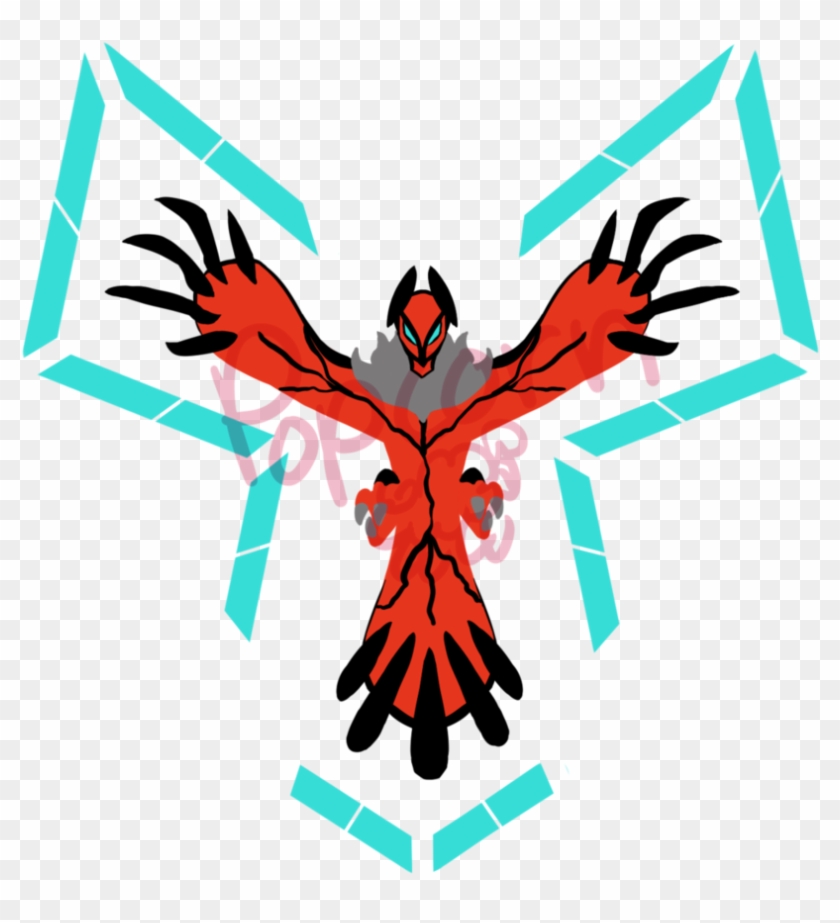Team Yveltal Logo By Popcornthemareep - Yveltal Logo #1315396