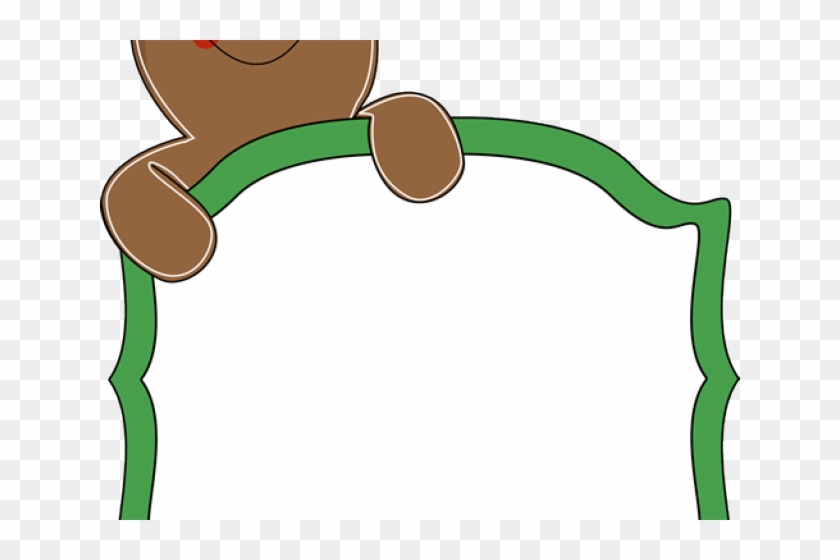 Gingerbread Clipart Sign - Clip Art #1315462