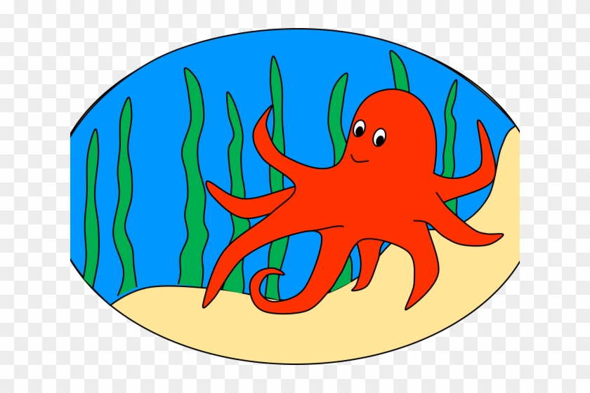 Ocean Clipart Octopus - Clip Art #1315643