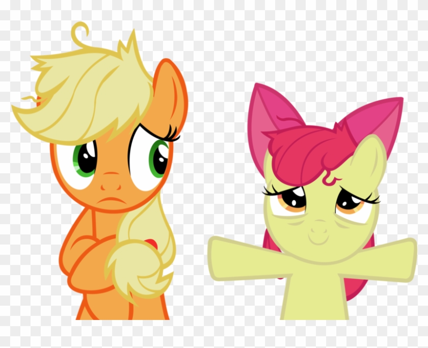 Applebloom Applejack And Applebloom By Dddvvvzzz On - Applebloom And Applejack #1316080