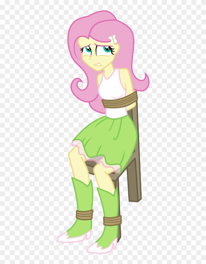 Poniacz-internetuff, Bondage, Boots, Chair, Clothes, - My Little Pony Equestria Girls Tied Up #1316085