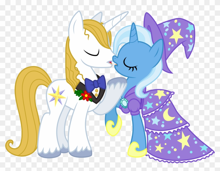 Com Blueblood And Trixie At The Gala By Mactavish1996 - Trixie And Prince Blueblood #1316475