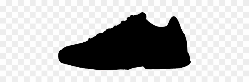 Tennis Shoe Silhouette Shoe Search Engine Ymsi5d Clipart - Nike Shoe Silhouette Png #1316887
