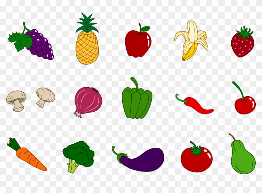 Happy Vegetable Clipart - Happy Vegetable Clipart #1316912
