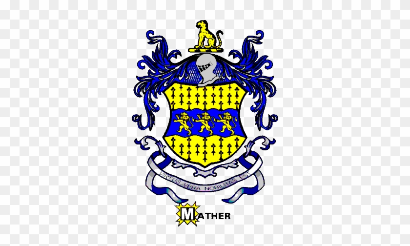 Mather Coat Of Arms - Middle Ages Coat Of Arms #1317370