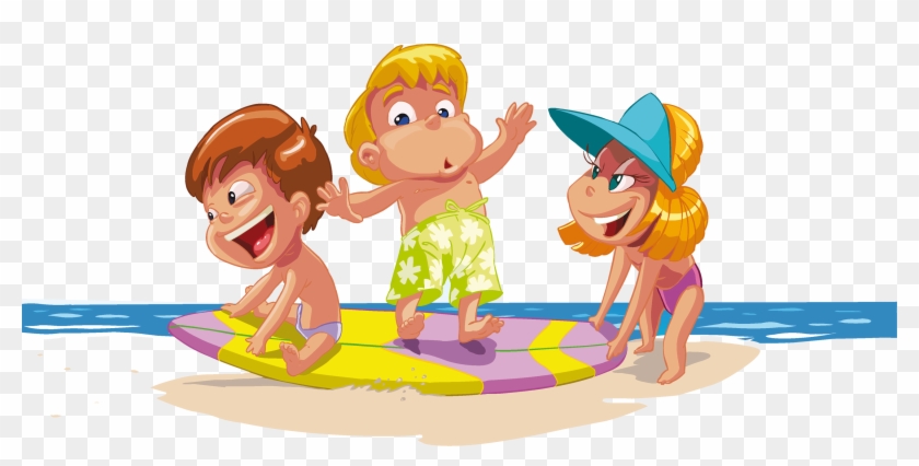На Пляже - Fun In The Sun: Visiting The Beach Coloring Book Edition #1317697