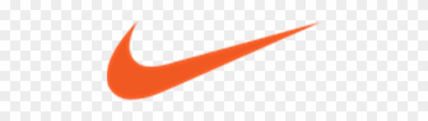 Nike Clipart Svg - Orange Nike Logo Transparent #1317957