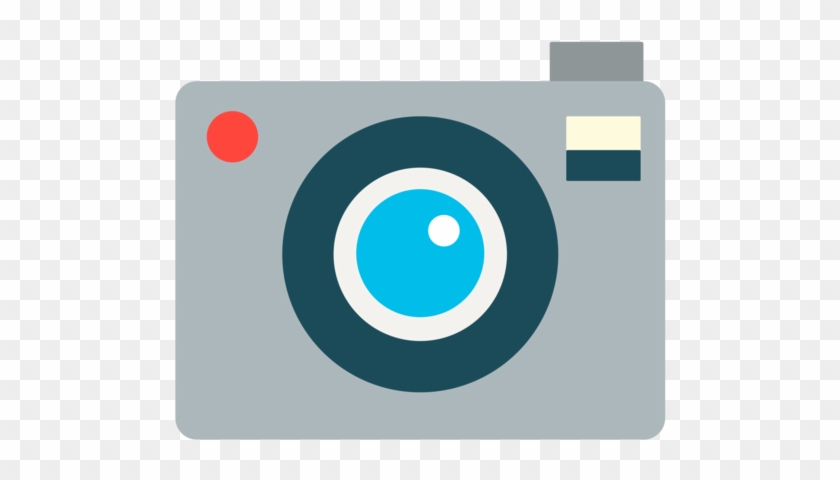 Photo Camera Clipart Camara - Circle #1317983