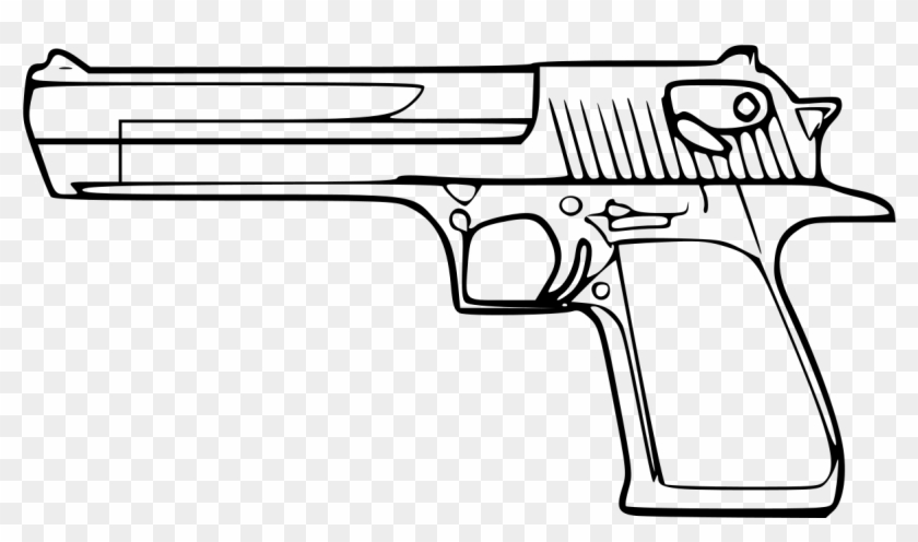 File - Deagle - Svg - Desert Eagle Clip Art #1318190