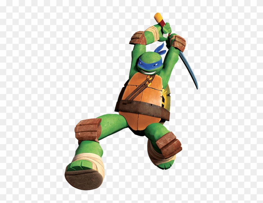 The Katana - Tmnt 2012 Leo Transparent #1318631