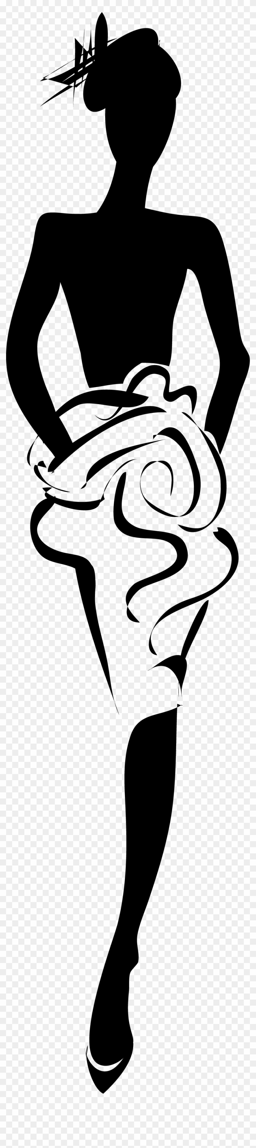 Thank You - Desenho De Moda Preto E Branco #1318744