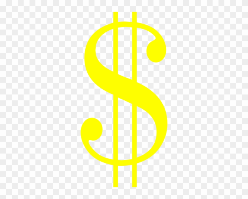 Yellow Dollar Sign Clip Art At Clker - Paparazzi Accessories Give Away #1318963