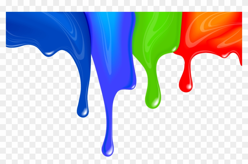Paint Royalty-free Illustration - Paint Drops #1319189