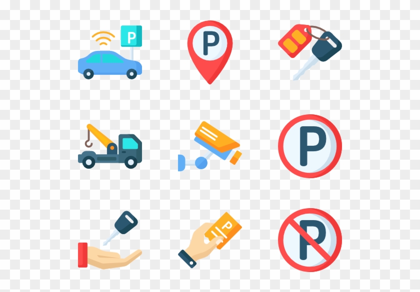 Parking - No Parking Between Signs (with Left Arrow #1319971