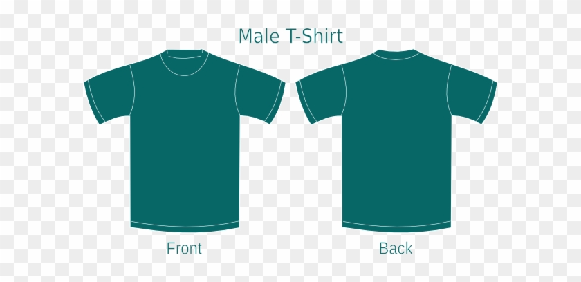 Teal Clipart T Shirt - Teal T Shirt Template #1321251