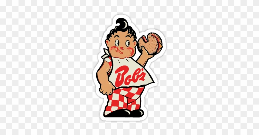 Bob's Big Boy Hamburgers Vintage Decal • Also Buy This - Decal #1321633