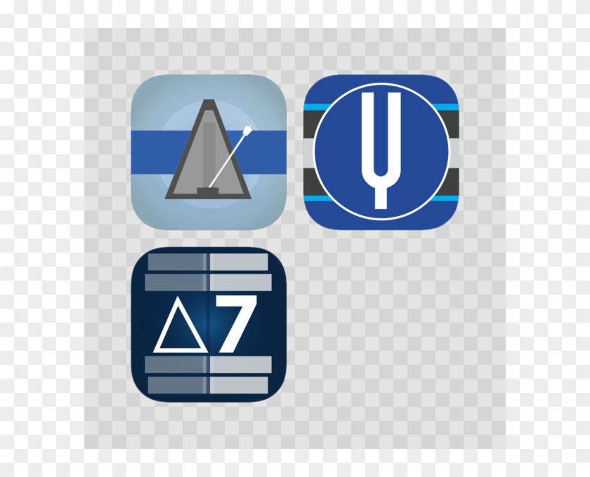Metronome, Tuner, Ear Trainer Bundle With On The App - Graphic Design #1321896