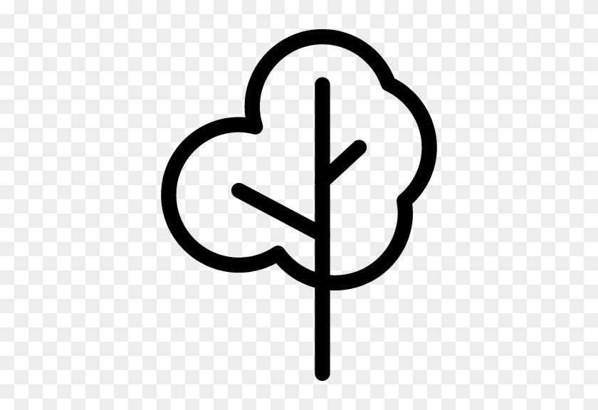 Pixel - Tree Icon Black And White #1322099