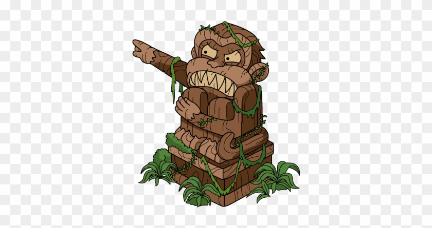 Tiki Pointing Monkey - Family Guy #1322731